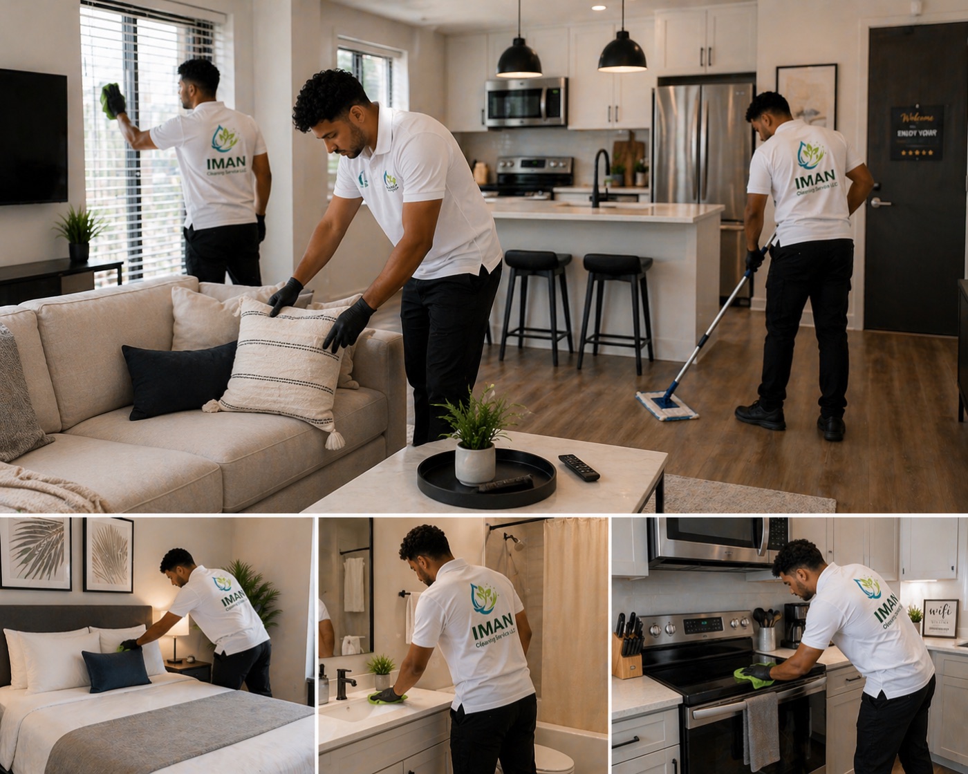 Guest-ready Airbnb cleaning