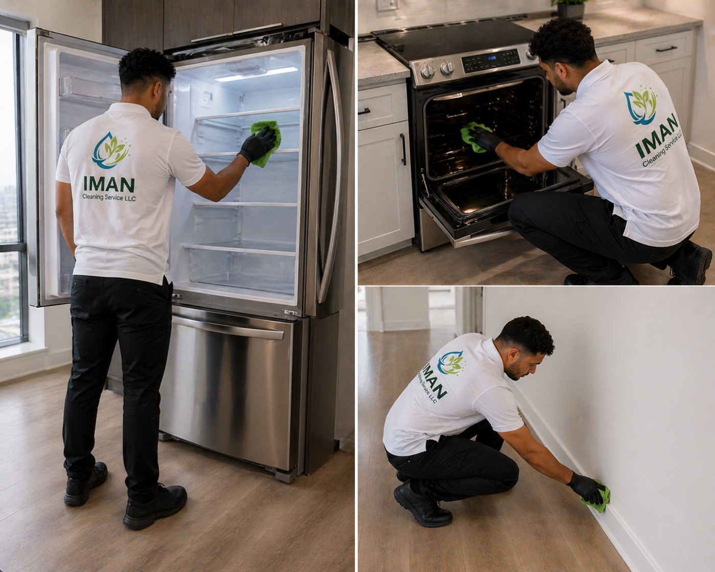Move-out cleaning example